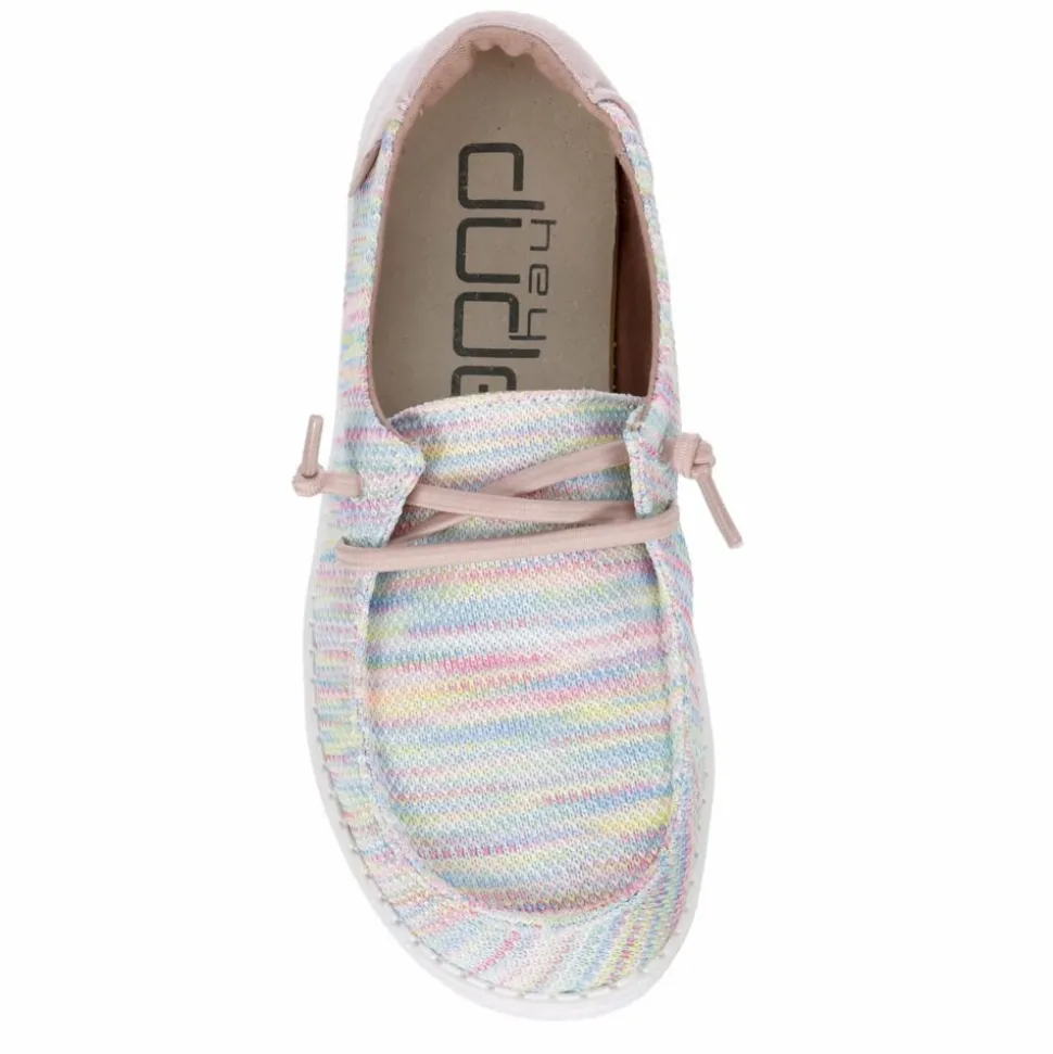 Heydude Girls Wendy Youth Slip On Sneaker