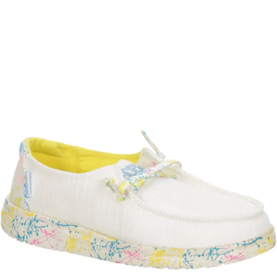 Heydude Girls Wendy Youth Slip On Sneaker