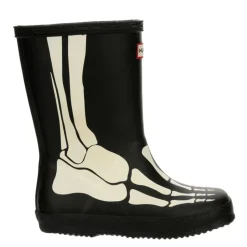 Hunter Boys Infant First Classic Skeleton Print Rain Boot