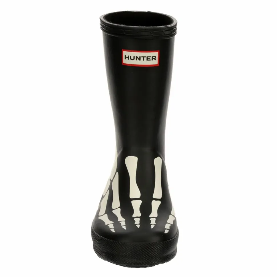 Hunter Boys Infant First Classic Skeleton Print Rain Boot