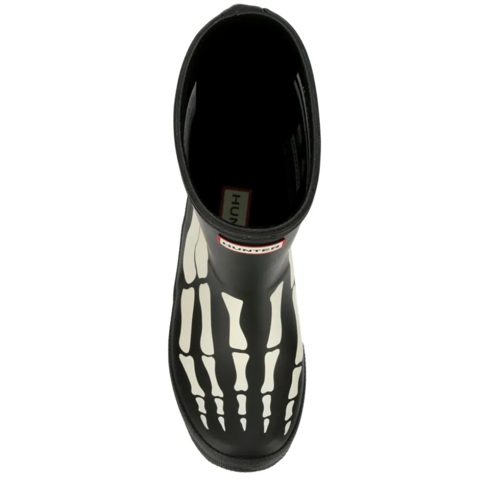 Hunter Boys Infant First Classic Skeleton Print Rain Boot