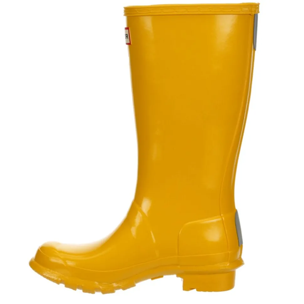 Hunter Girls Little-Big Kid Original Kids Gloss Rain Boot