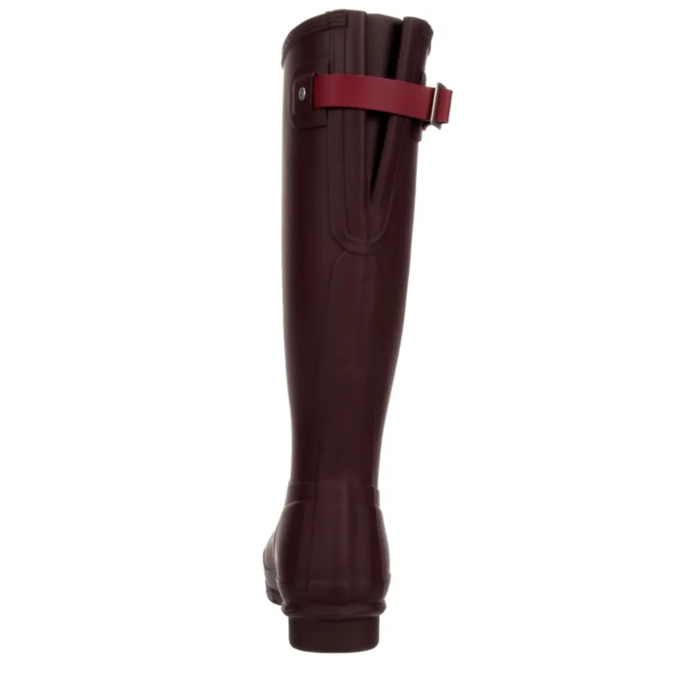 Hunter Womens Original Back Adj Rain Boot