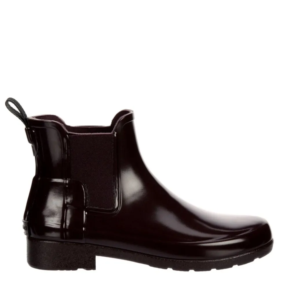 Hunter Womens Original Refined Chelsea Gloss Rain Boot