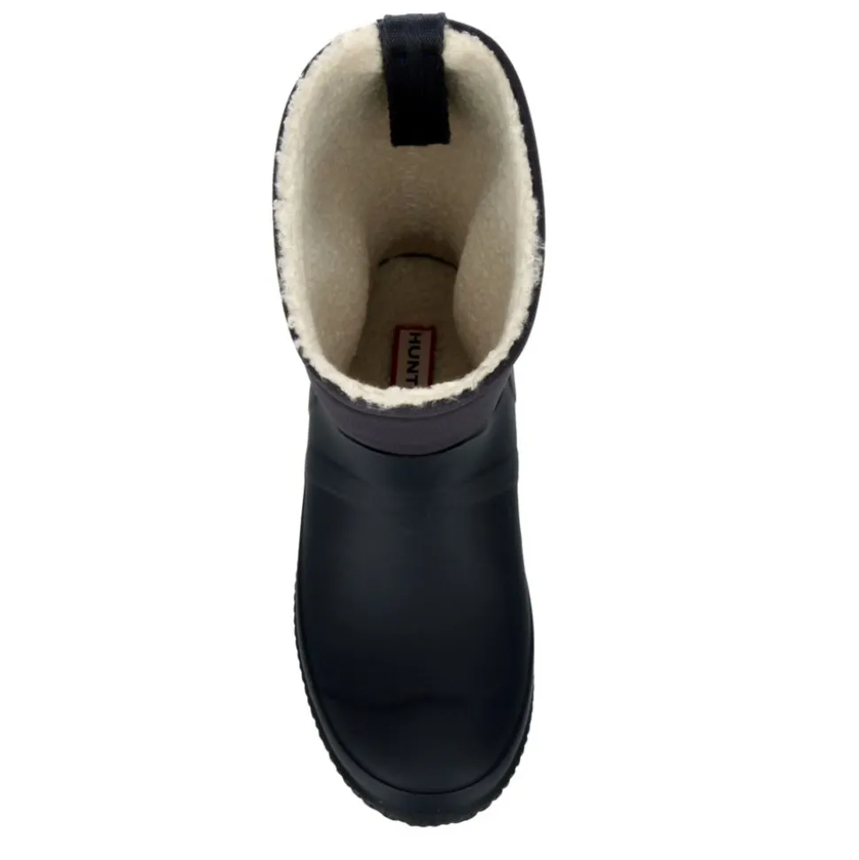 Hunter Womens Original Roll Top Sherpa Rain Boot