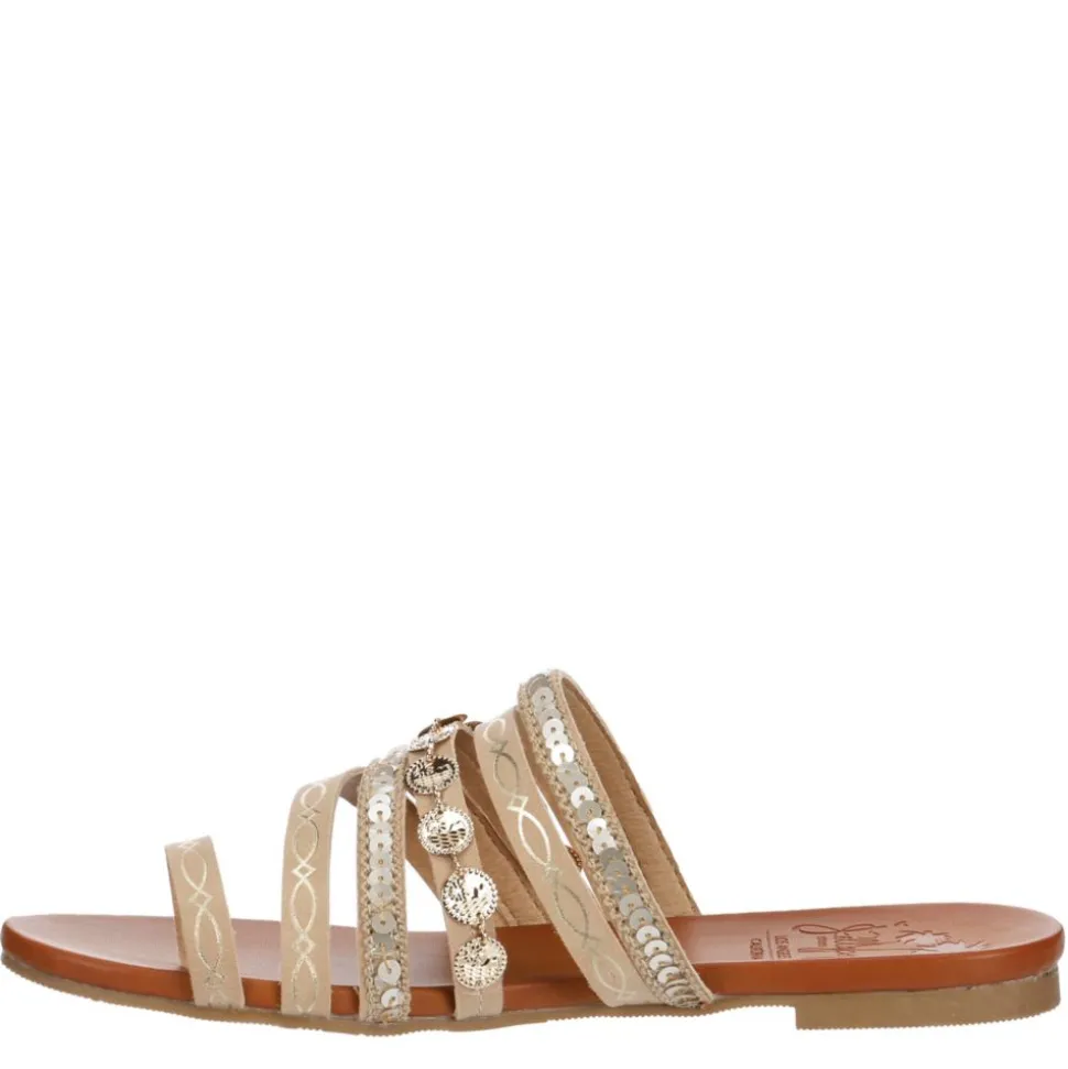Jellypop Womens Marina Flip Flop Sandal
