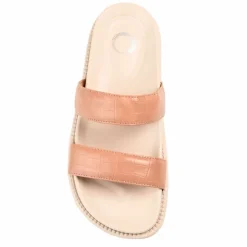 Journee Collection Womens Stellina Footbed Slide