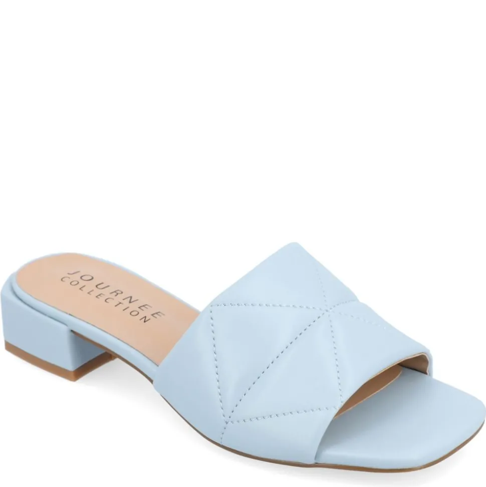 Journee Collection Womens Elidia Slip On Sandal