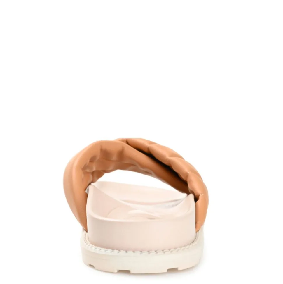 Journee Collection Womens Aveena Footbed Sandal