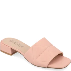 Journee Collection Womens Elidia Slip On Sandal