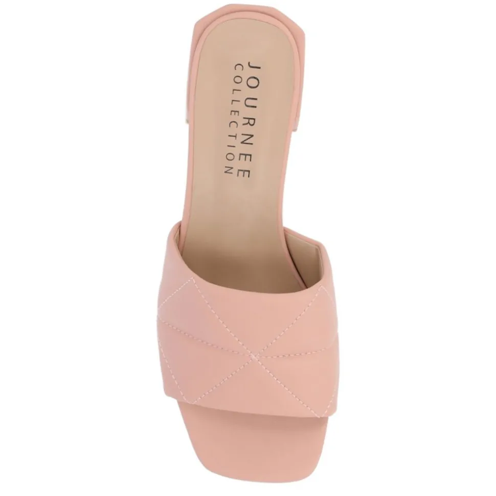Journee Collection Womens Elidia Slip On Sandal