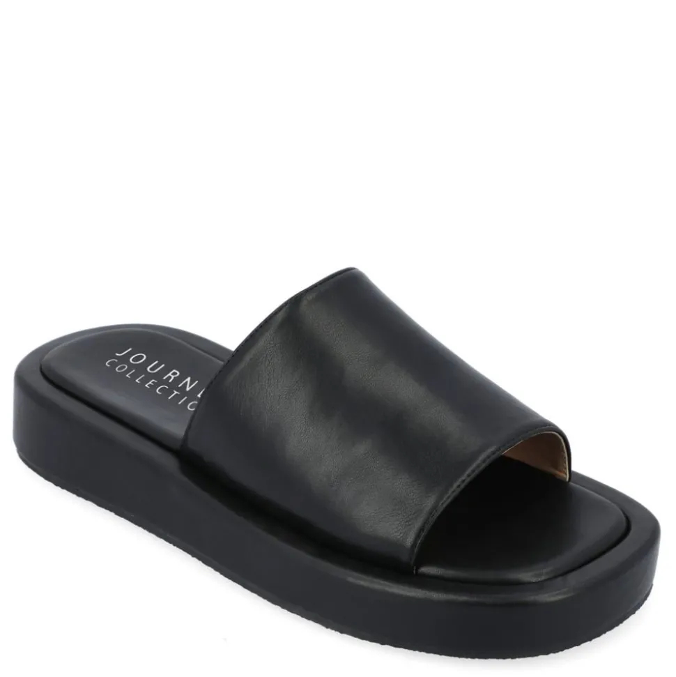 Journee Collection Womens Denrie Platform Sandal