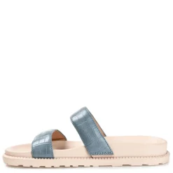 Journee Collection Womens Stellina Footbed Slide