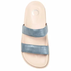 Journee Collection Womens Stellina Footbed Slide