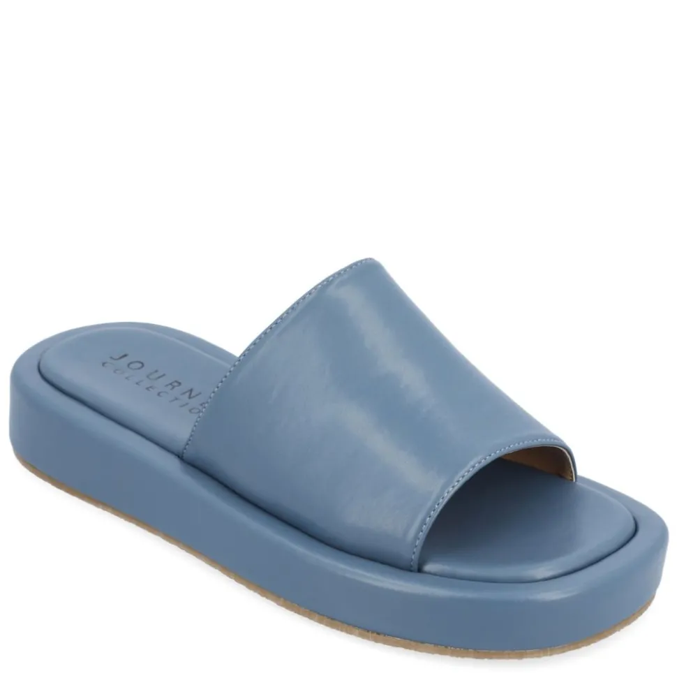 Journee Collection Womens Denrie Platform Sandal