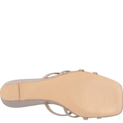Journee Collection Womens Blayke Wedge Slip On Sandal