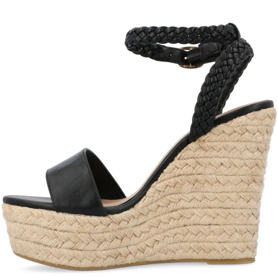 Journee Collection Womens Andiah Wedge Sandal