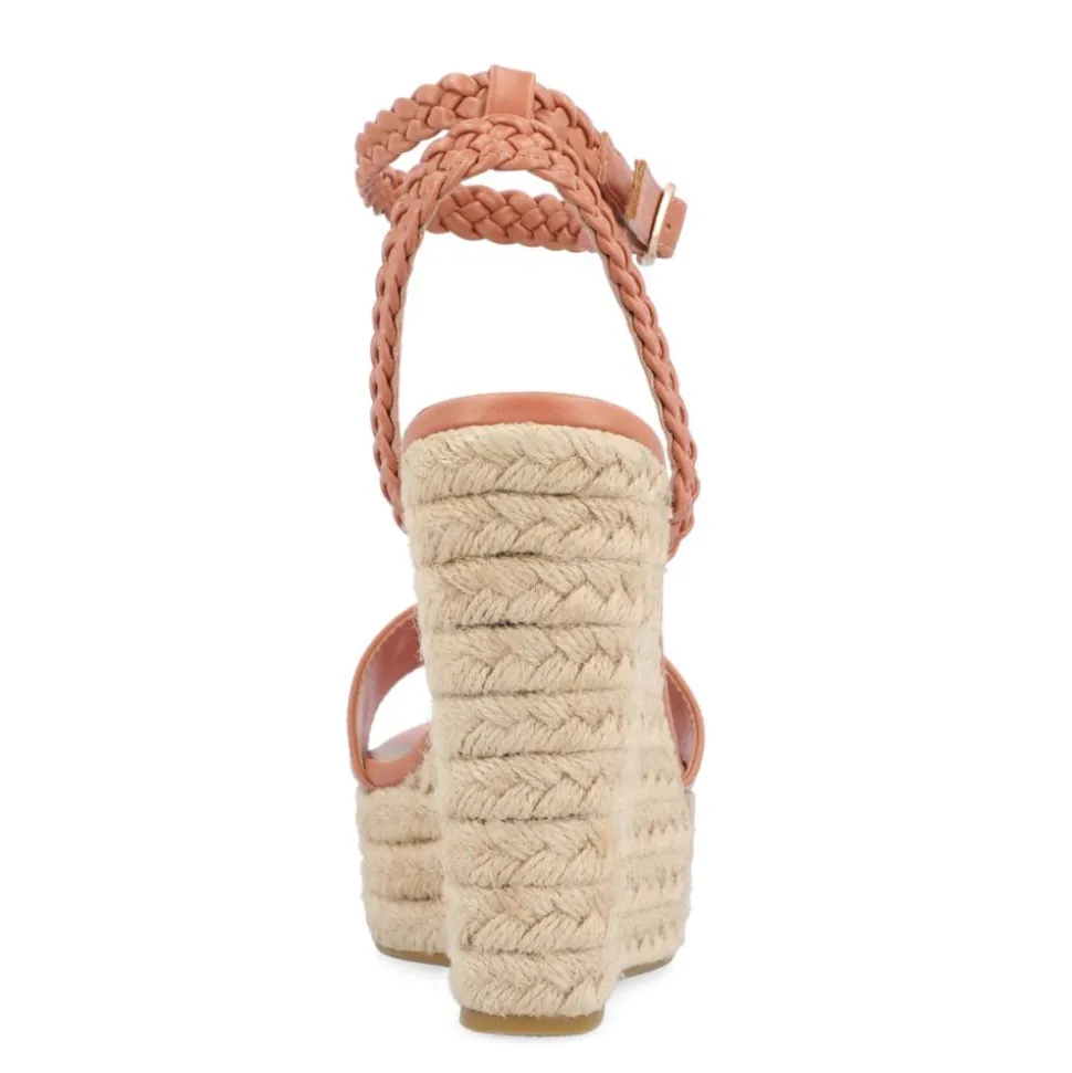 Journee Collection Womens Andiah Wedge Sandal