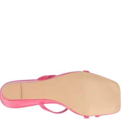 Journee Collection Womens Takarah Wedge Slip On Sandal