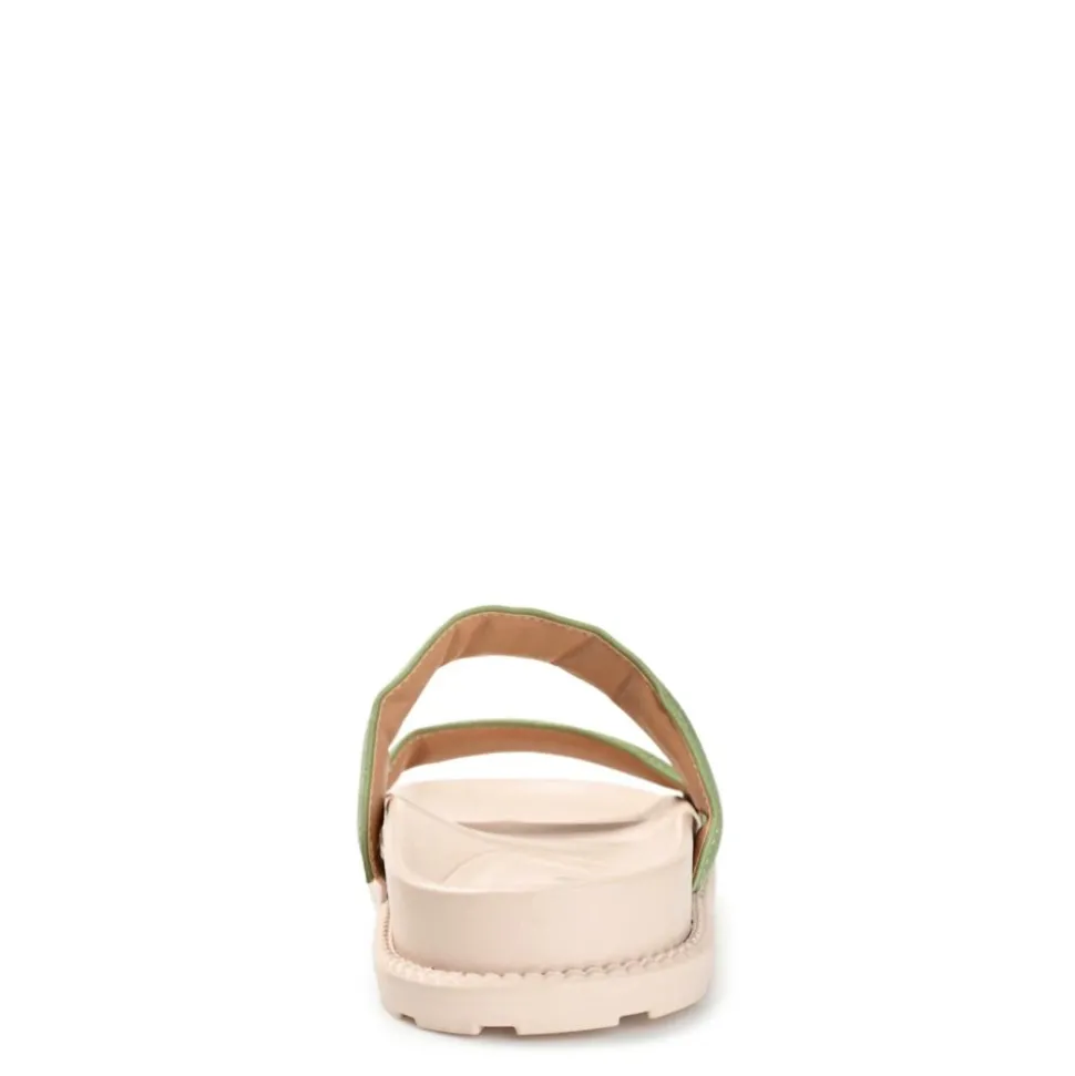 Journee Collection Womens Stellina Footbed Slide