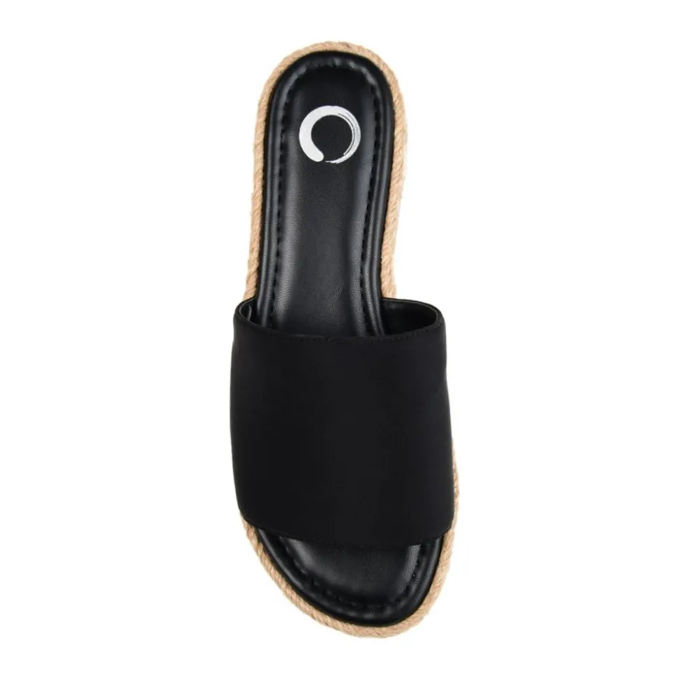 Journee Collection Womens Rosey Slide Sandal