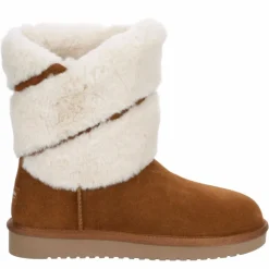 Koolaburra By Ugg Womens Dezi Short Fur Boot