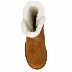 Koolaburra By Ugg Womens Delene Short Fur Boot