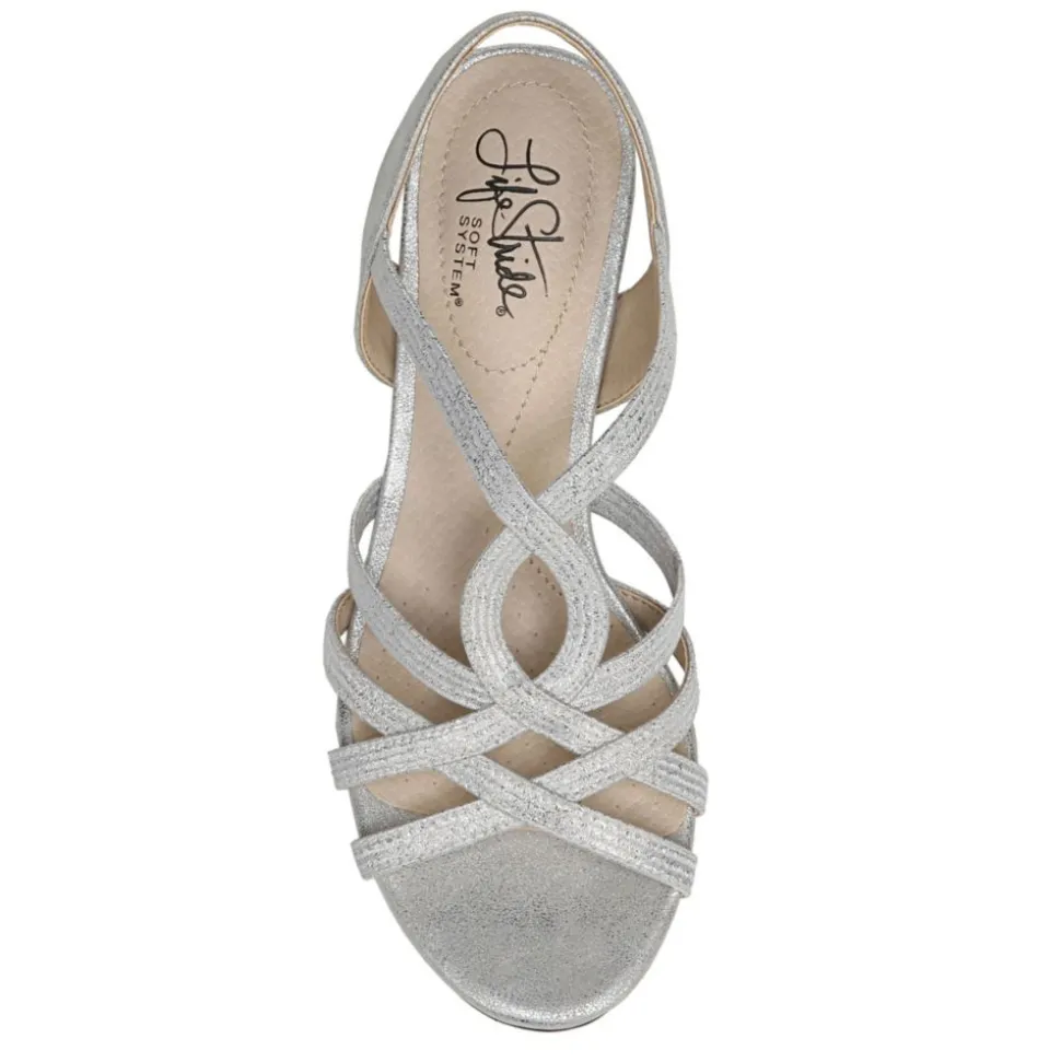 Lifestride Womens Yaya Wedge Sandal