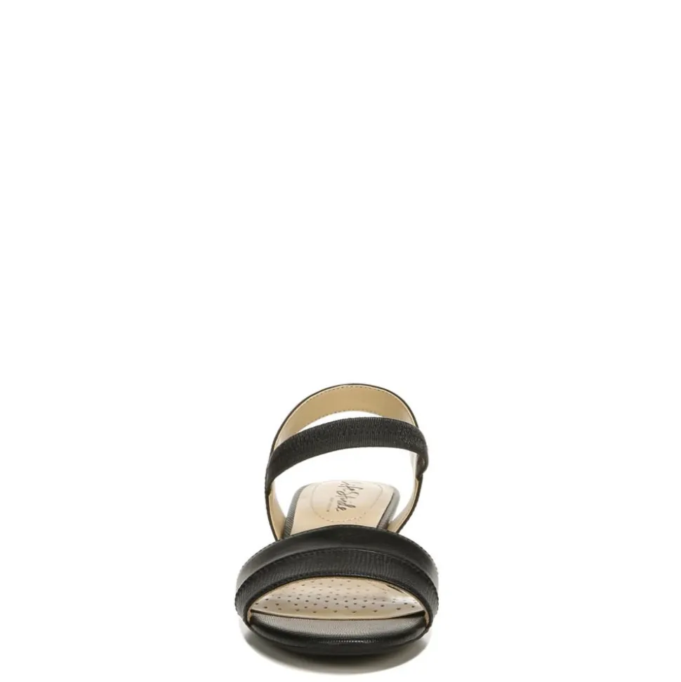 Lifestride Womens Yuma Wedge Sandal