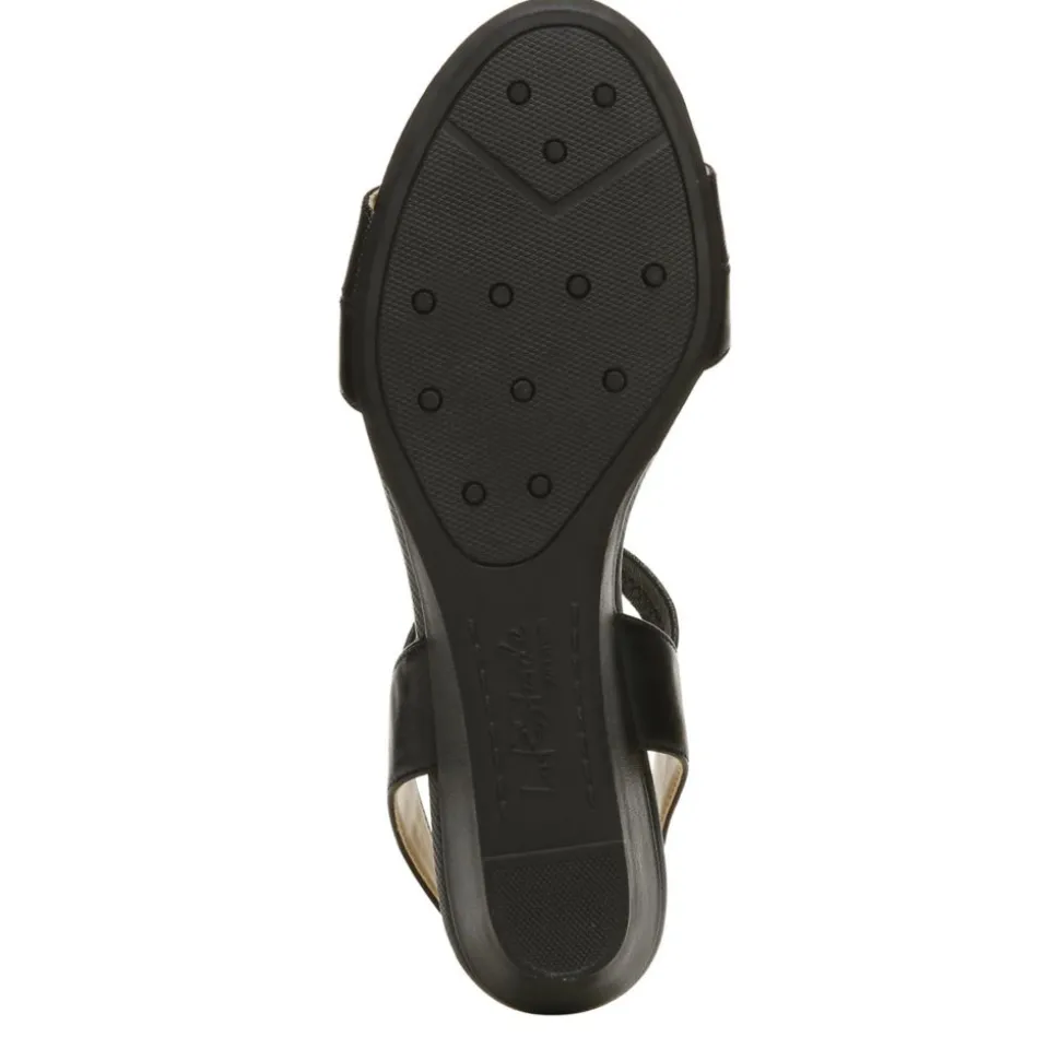 Lifestride Womens Yuma Wedge Sandal