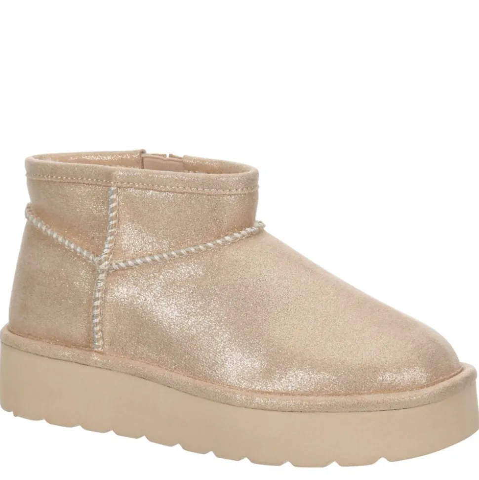 Limelight Girls Little-Big Kid Comfy Platform Fur Boot
