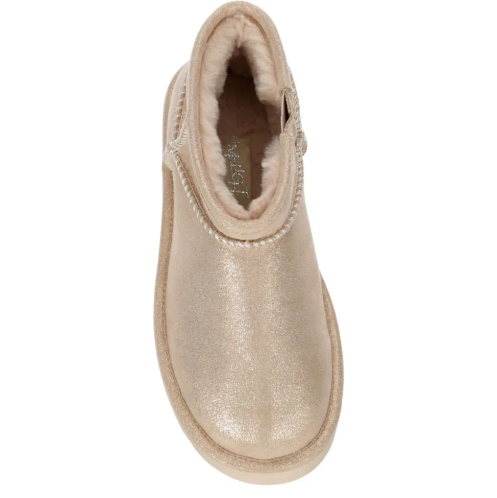 Limelight Girls Little-Big Kid Comfy Platform Fur Boot