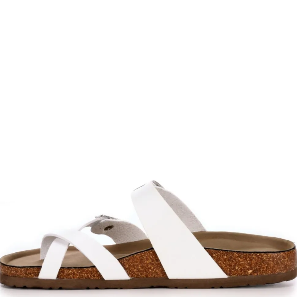 Madden Girl Womens Brycee Footbed Sandal