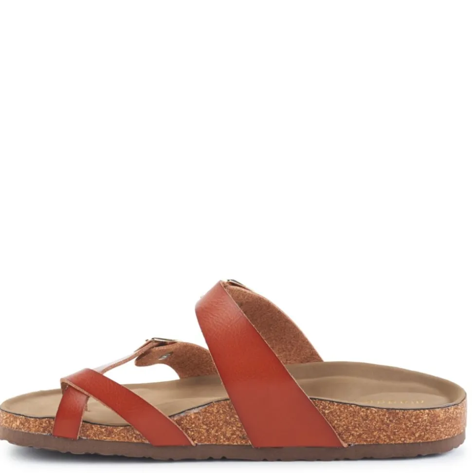 Madden Girl Womens Brycee Footbed Sandal