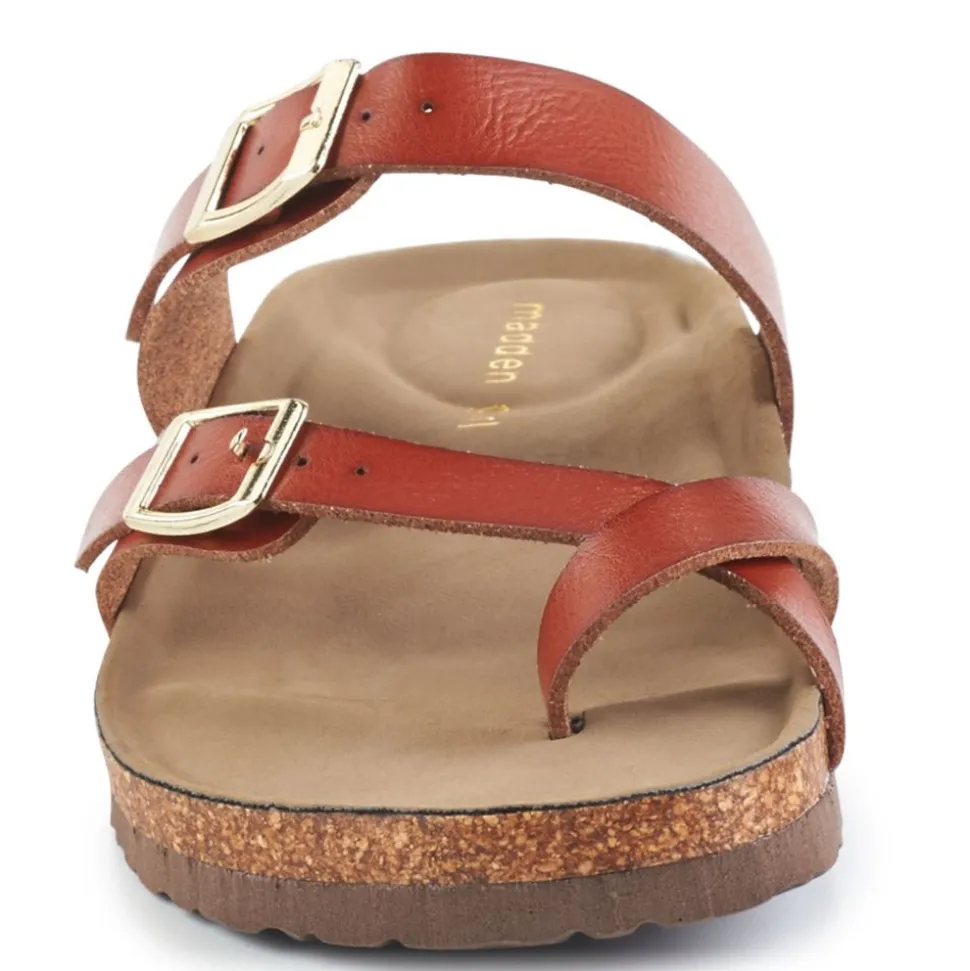 Madden Girl Womens Brycee Footbed Sandal