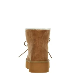Madden Girl Womens Earnest Fur Ankle Boot