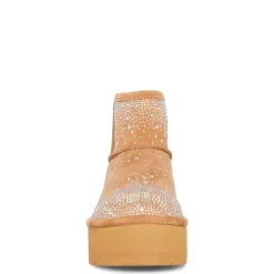 Madden Girl Womens Ease-Hr Low Fur Boot