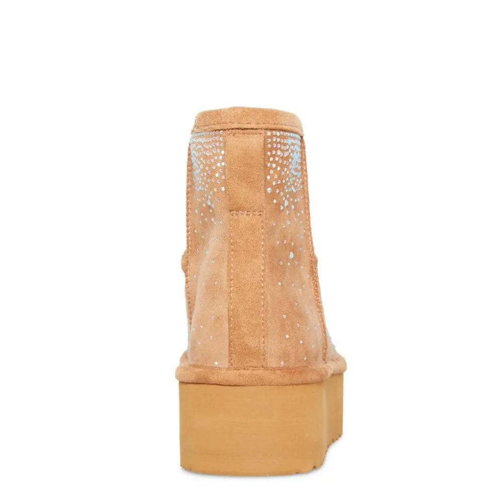 Madden Girl Womens Ease-Hr Low Fur Boot