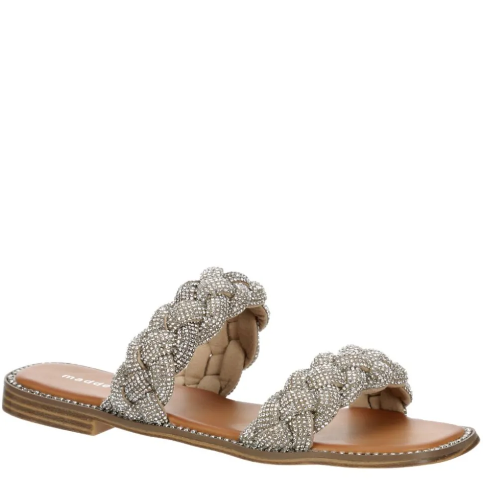 Madden Girl Womens Parkk Flat Sandal