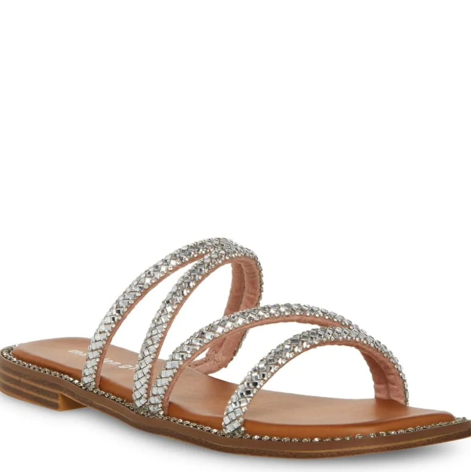 Madden Girl Womens Posh Slide Sandal