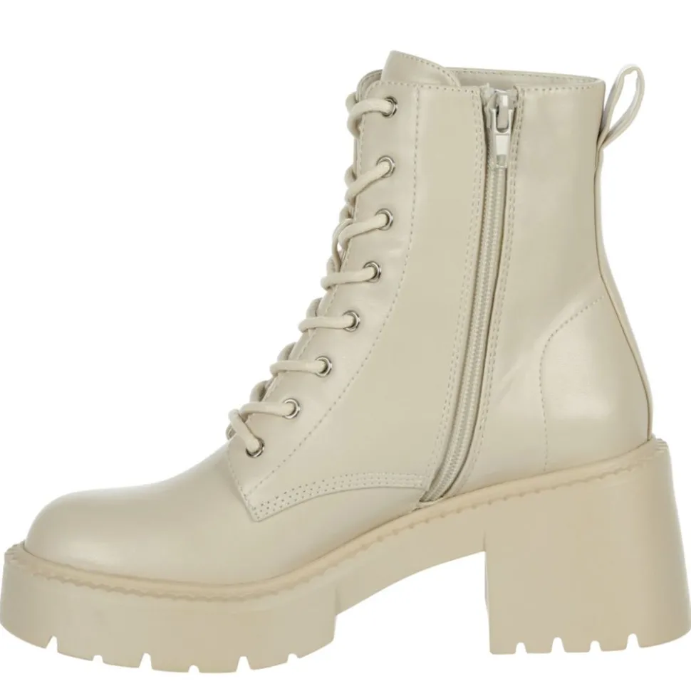 Madden Girl Womens Talent Combat Boot