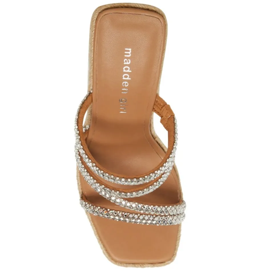 Madden Girl Womens Watchout Wedge Sandal