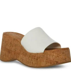 Madden Girl Womens Zahara Cork Sandal