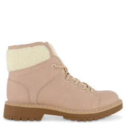 Marc Fisher Girls Little-Big Kid Jade Fuzz Lace-Up Boot