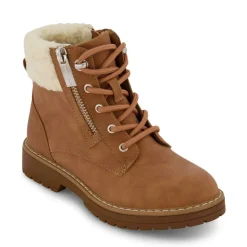 Marc Fisher Girls Little-Big Kid Jade Zip Lace-Up Boot