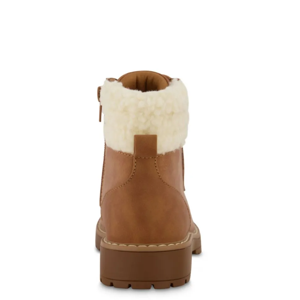 Marc Fisher Girls Little-Big Kid Jade Zip Lace-Up Boot