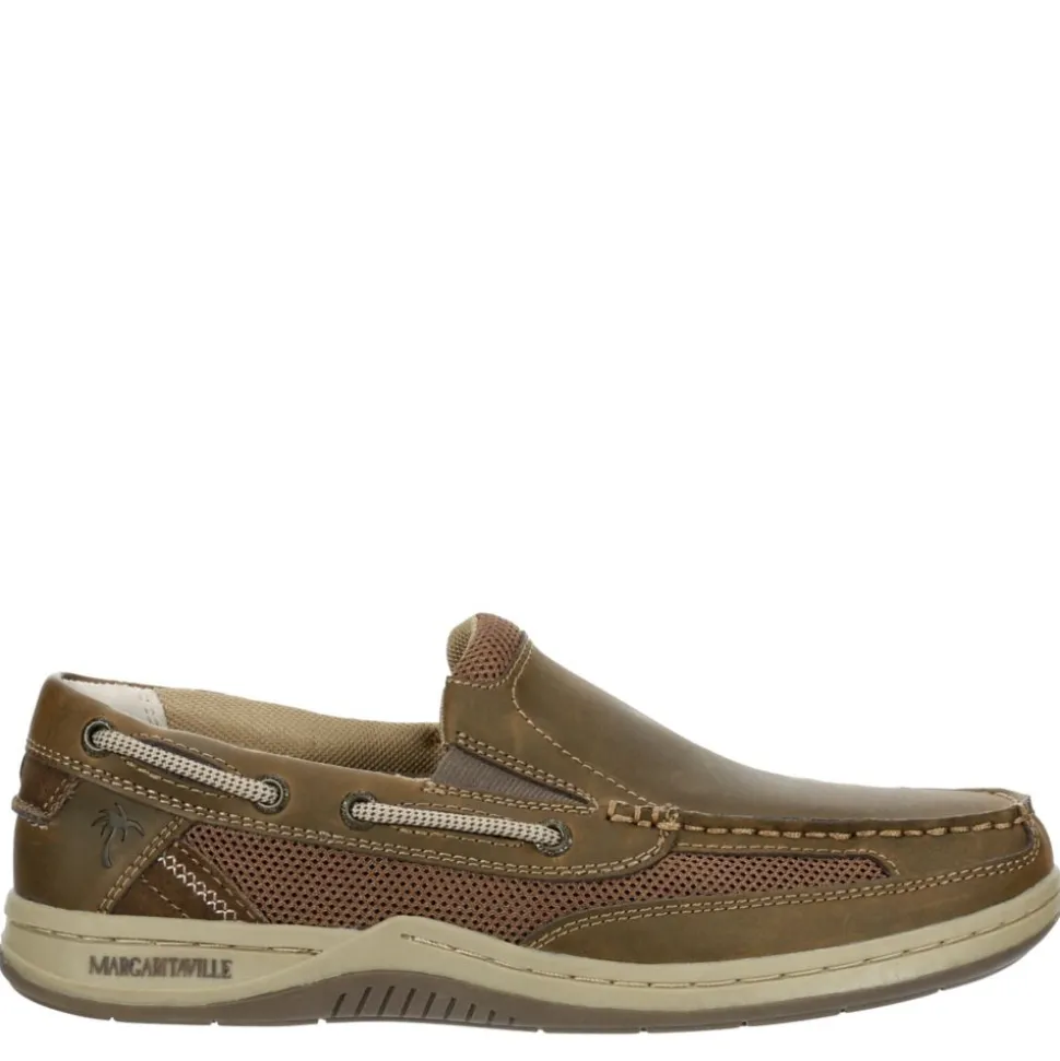 Margaritaville Mens Anchor Slip On Boat Shoe