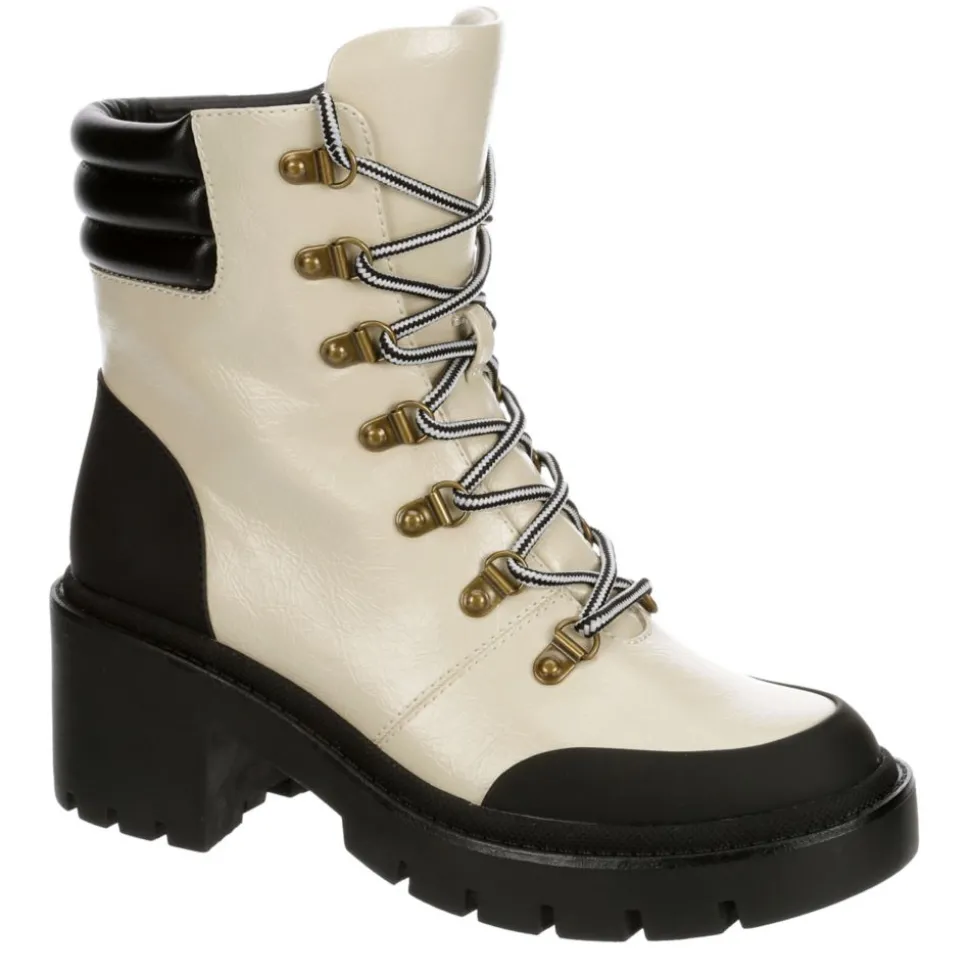 Michael By Michael Shannon Womens Natacha Lace-Up Boot