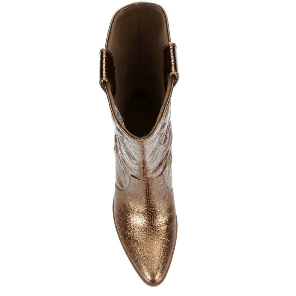 Michael By Michael Shannon Womens Faith Wide Calf Western Boot