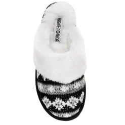 Minnetonka Womens Twyla Scuff Slipper